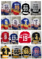 Vintage CCM Hockey Jersey 99 Wayne Gretzky 16 Brett Hull Penguins Lemieux 13 Teemu Selanne 9 Gordie Howe 4 Bobby Orr 33 Patrick Roy 19 Steve Yzerman 2 Al Macinnis