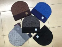 inverno chapéu 2021 moda homens designers chapéus bonnet inverno beanie chapéu de lã de malha mais veludo capas crédica máscara espessa franja franja chapéus