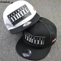 Top Kapaklar erkek Moda Şapka Trendy Beyzbol Şapkası Kauçuk Mektubu Hip Hop Ribaund Düz Ağız Vahşi Gelgit