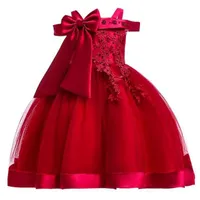 Mädchen Kleider Prinzessin Kleid für Baby Mädel Stickerei Seide Elegant Abend Party Weihnachten Halloween Jahr Kinder Kleidung