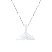Pesce Retro Design Design Donne Balene Coda Nautico Charm Mermaid Ciondolo Collana gioielli moda per giri da donna