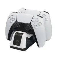 PS5 Game Controller Zwei Sitzladelbasis P5 Tragbare Schnelle Aufladung, Umweltschutz, hohe Effizienz und Energieeinsparung