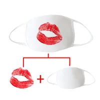 2021 Máscara en blanco de sublimación para niños para adultos y niños 3 Tamaño puede personalizar logo personalizado puro blanco resistente a prueba de polvo anti-haze mascarillas de cara con filtro A16