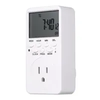 Timer LCD Digital Programmable Socket Switch Switch Cucina Outlet da cucina 230V 50Hz Relay Time 7 Day Programmer