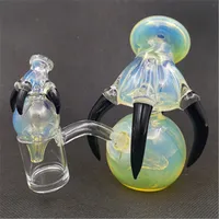 Glas Dragon Claw Orb Water Bong 10mm Vrouwelijke Hookahs Headyglass Pipe Oil Rig