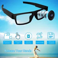 Novos Óculos Inteligentes Unisex Espia Camara Gafas 1080 P 1080P Spion Kamera Controle de Toque Disparando gravador de vídeo para carro de carro do DVR ao ar livre