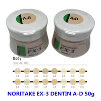 Noritake EX-3 EX3-Körper-Porzellan-Keramikpulver-Dentin A-D 50g