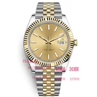 U1 Factory quality 36/41MM Mens Automatic Watches Full Stainless steel Luminous 28/31MM Women Watch Couples Style Classic Wristwatches reloj de lujo