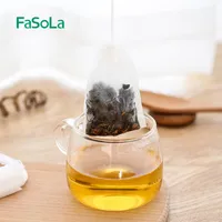 Sac à thé jetable de Fasola japonais Traditionnel Médecine chinoise Filtre Fibre de maïs 100 pièces d'emballage