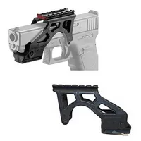 FireClub Tactical Polymer Ficklight Pro Universal Pistol Sight Scope Mount med Picatinny för 17 19 20 21 22 23 34 Gen 3 4