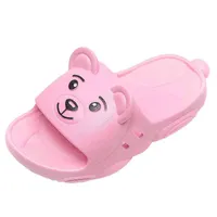 NXY Slippers Kids slippers Cartoon Bear Animal Sandals Baby footwear Outdoor children 220127