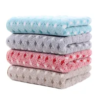 Towel 35*75Cm Coral Fleece Absorbent Men And Women Adult Face Wash Soft Skin-Friendly