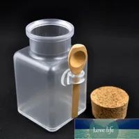 6pcs smerigliato Bottiglia vuota Bagno Salt Shaker Food Polvere Condimento Dhi dado Supporto per il contenitore Riepilabile Container Barattolo per Dai