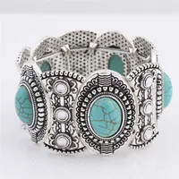 Handgemachte Männer und Frauen Mode Ethnische Stil Nepalesisches Armband Tibetanisches Silber Armband Schmuck für Mädchen / Frauen Geschenk Q0719