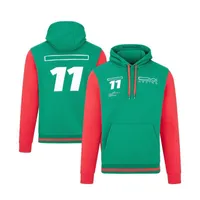 F1 Felpa con cappuccio Vestita Formula Una maglione con cappuccio 2021 Personalizzazione uniforme della squadra