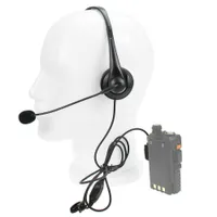 Universal K Plug Over Ear Cuffie Walkie Talkie Riduzione del rumore Riduzione del rumore Auricolare PTT