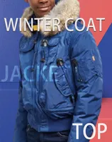 Hızlı Gemi En Kaliteli erkek Kış Coat Artı Büyük Jettets Parka Kısa PJS Kapşonlu Manto Trim Kürk Aşağı Palto Moda Sıcak Ceket Parker