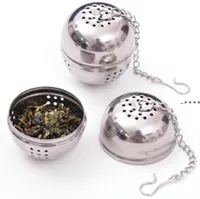 Genuine Stainless Steel Utility flavored balls   filter bags   Tea Balls Kitchen gadgets  Colanders & Strainers tea strainer ball NHF12698