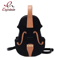 Borse a tracolla 3 colori Vintage Violin Design Bag Crossbody per le donne 2021 borse e borse in pelle PU Designer alla moda