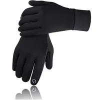 Men's and women's bicycle motorcycle winter sports training warm and non slip all finger touch screen running gloves