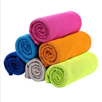 Handduk 1/5st/Lot Men Women Gym Club Yoga Sport Cold Washcloth Running Football Basketball Cooling Ice Beach Lover Gift Toallas