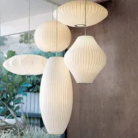 Chinese stoffen lantaarn kroonluchter lamp thee kamer restaurant hotel gangpad loopbrug trap creatief combinatie project aangepast