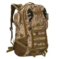 Outdoor -Taschen Bowtac 45L Wander Rucksack Taktische Rucksack Camping -Reise Sportklettern Armee Molle Hunting Sack Militärtasche