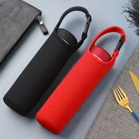 Portable Drinkware Tools Anti-scalding Water Bottle Holder Bag Eco-friendly Neoprene Embossed Glass Protective Cover Tumbler Cup Sleeve