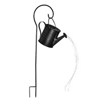 Lawn Lamps Watering Can Solar Led Lamp Standing Shower Sprinkle String Light Outdoor Garden Fairy Yard Iron Art Decoration