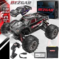 BEZGAR HM201 Hobby RC Car 1:20 All-Terrain 30Km h Off-Road 4WD Remote Control Monster Truck Crawler with Battery for Kids Adults 220120