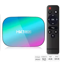 HK1スマートテレビボックス8K Amlogic S905X3 4GB 32/64GB Android 9.0デュアルWiFiセットTVボックスPK X96エアA95X F3