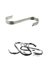 Stainless steel practical hook S-shaped kitchen railing buckle hanging pocket