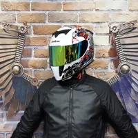 Motorcycle Helmets Full Face Helmet Riding Safety Double Lens Racing Capacete De Motocicleta Lente Dupla