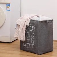 Laundry Bags Cube Foldable Dirty Clothes Basket Large Portable Organizer Storage High Capacity Box