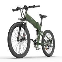 Bezior x500Pro Electric Folding Bicycle 2 Wheels Ebike Long Distance 100 km 500W 48V kraftfulla elektriska cykel vuxna