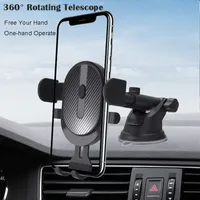 Universal Gravity Car Air Vent Dashboard Cell Phone Mounts Holders Stand Cradle Bracket