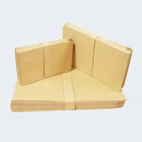 1000 sztuk / partia Kraft Paper Mailing Torba Koperty Torby do przechowywania Mini Koperty Pakiety Pocztówka Packing Torba Ogród Home Hurt