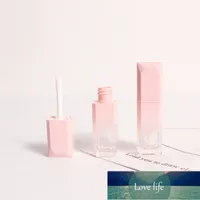 Tubo de brillo de labios vacío de la gradiente de 30 unids, botellas recargables de brillo de labio cuadrado, contenedor de lápiz labial líquido de plástico