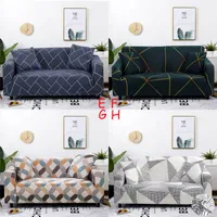 Multi-Style Sofa Covers Set Printing Elastische Corner Couch Cover voor Woonkamer Home Decor Monteer Slipcover