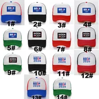Новые партийные шапки Джо Байденская кампания Netted Baseball Caps из солнцезащитных полиэстера для мужчин, так и для женщин