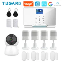 Tugard 433MHz Trådlöst hem WIFI GSM Säkerhetssats med rörelsesdetektorövervakningskamera BURGLAR ALARM SYSTEM