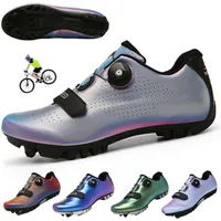 プロの運動自転車の靴MTBサイクリングPScownlg男性のセルフロックロードバイク女性スニーカーの履物