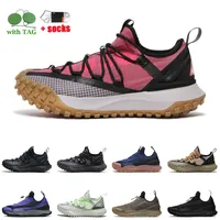 ACG AO Açık Yürüyüş Ayakkabıları Uçlaşın Düşük Zoom Mens Kadınlar Tasarımcı Dağ OG Spor Çorap Ile Flaş Crimson Fosil Yeşil Abyss Mavi Void Lüks Sneakers Eğitmenler 36-46