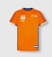 2021 Yeni F1 Formula Bir Yarış Jersey Kısa Kollu Polo Gömlek Büyük Boy Özelleştirilebilir Yarış Takımı Tulum T-shirt