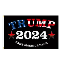3 * 5 Fuß 90 * 150cm Trump Kampagnenflaggen Banner 2024 US-Präsidenten Nehmen Sie Amerika zurück Wahl Flagge 180c3