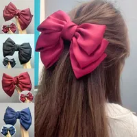 Moda Breadpin Breatpin Cabelo de cabelos sólidos para mulheres Creates para mulheres Cetin Lovely Hairgrip Acessórios de cabelos florais coreanos