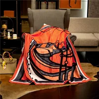 High quality very soft Fashion shawl Blanket Horse Brand Luxurys Designers Home sofa Blankets
