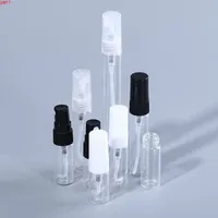 500 x 2ml 3ml 5ml Portable Mini Perfume Bottle Glass Tom Kosmetik Prov Teströr Tunn Valhigh Qty