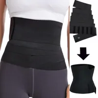 Bälten 1pcs Abdomen Waist Belt Trainer Kvinnor Slimming Shaath Bandage Wrap Body Shaper Tummy Shapewear Trimmer Stretch Bands