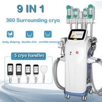 2022 Laagste Cryolipolysis Freezing Machine Vacuüm RF Afslanken Adipose Reduction 360 Cool Cellulitis Removal Gewichtsverlies Equipment SPA Salon Gebruik